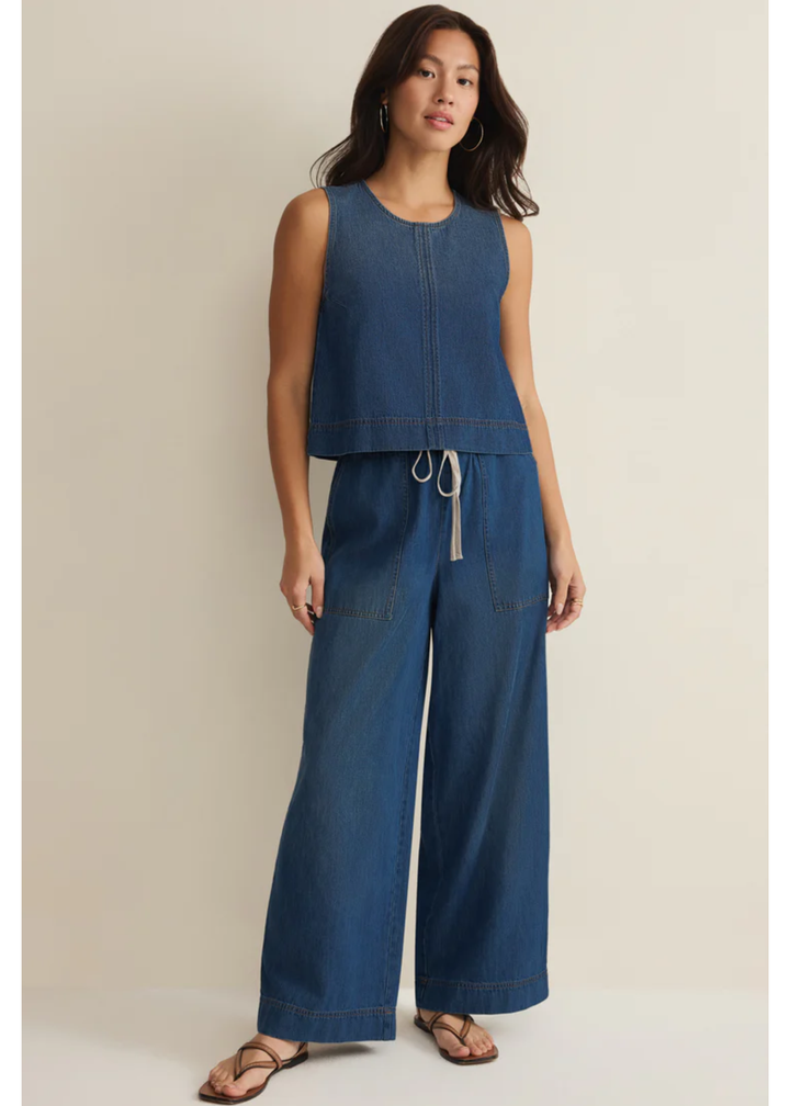 Daycation Denim Utility Pant