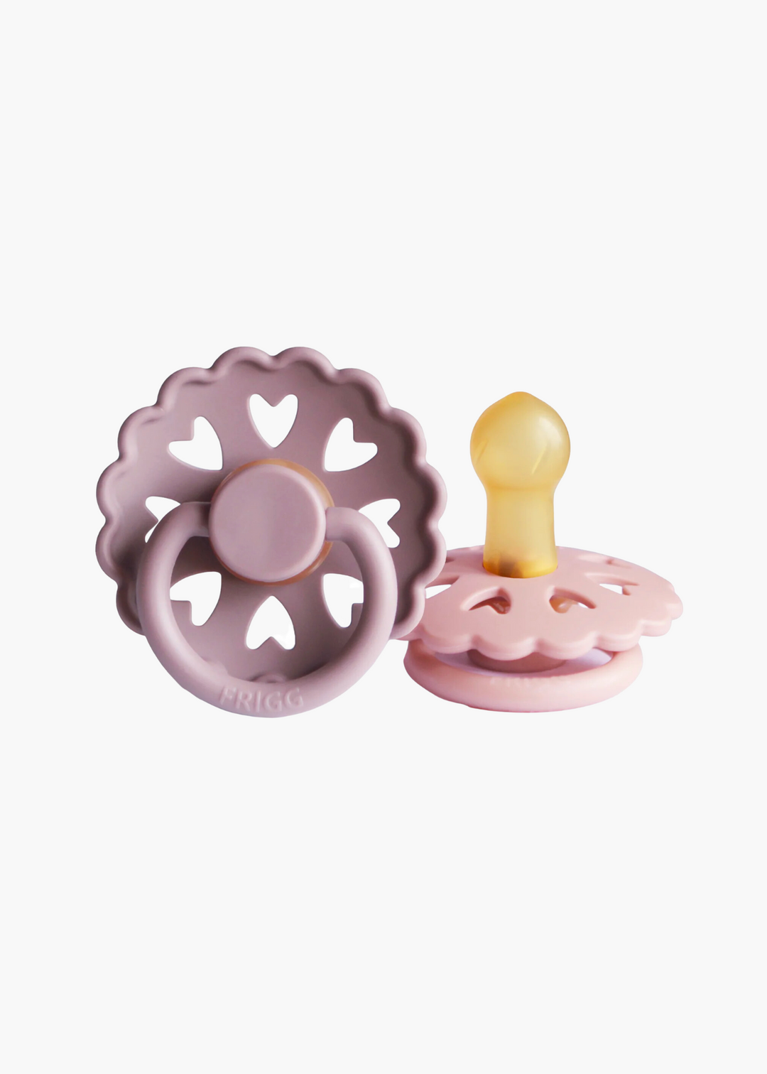 Frigg Andersen Fairytale Natural Rubber Baby Pacifier | 2-Pack