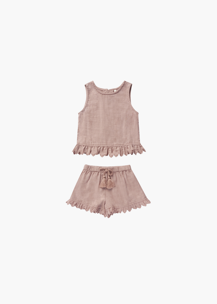 Leonie Set || Mauve - FINAL SALE