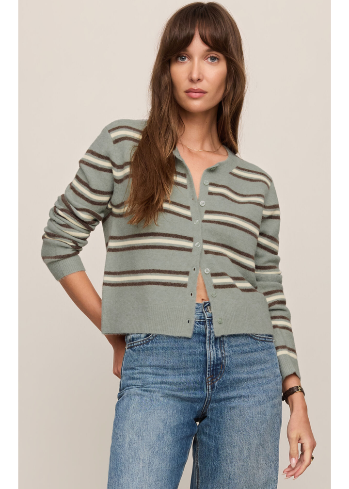 Medina Stripe Cardigan