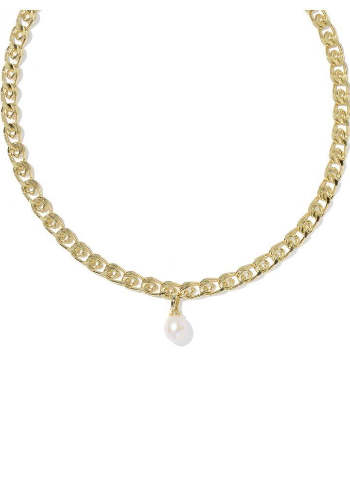 Oakland Pearl Short Pendant Necklace