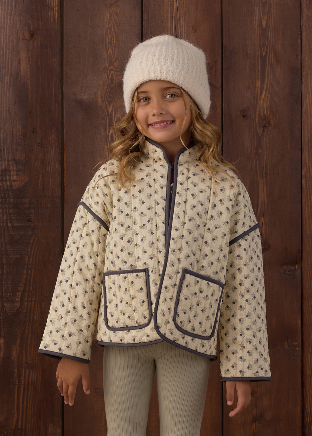 Quilted Jacket || Vintage Fleur