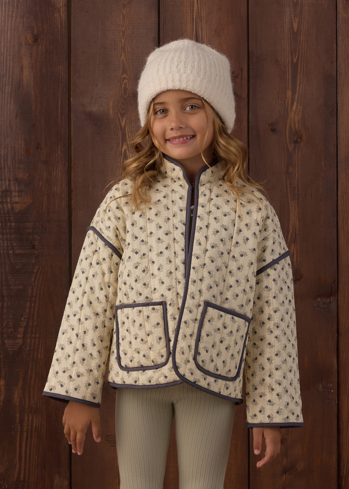 Quilted Jacket || Vintage Fleur