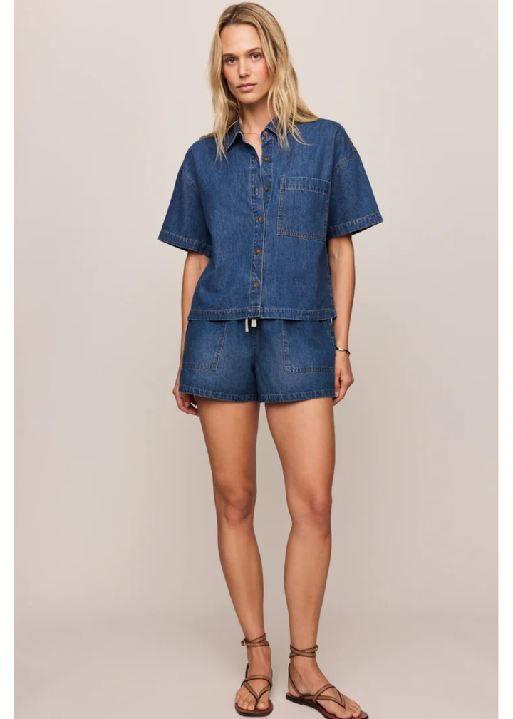 Daycation Denim Utility Short