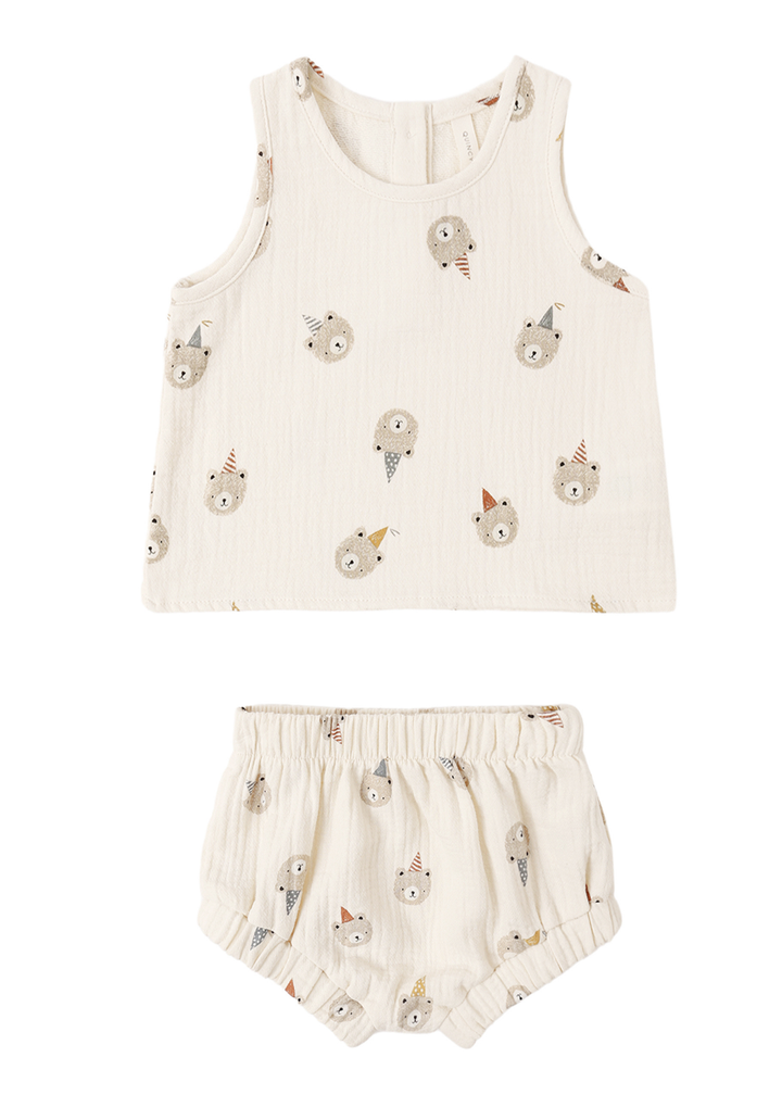 Woven Tank Set || Party Bears