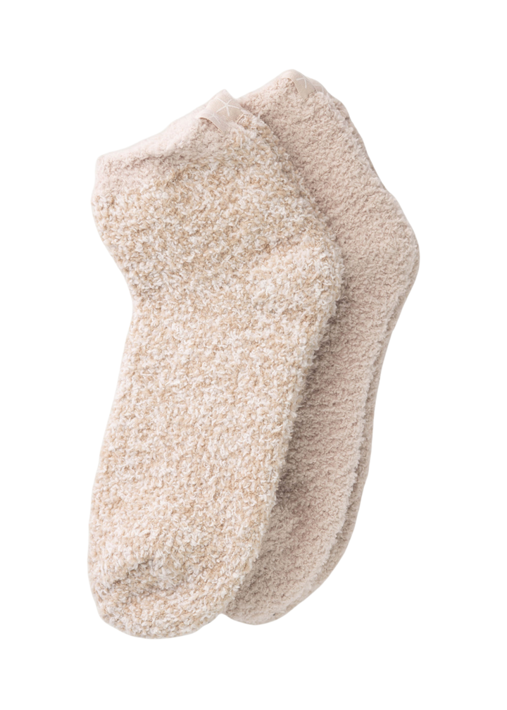 CozyChic® 2 Pair Tennis Sock Set - Stone