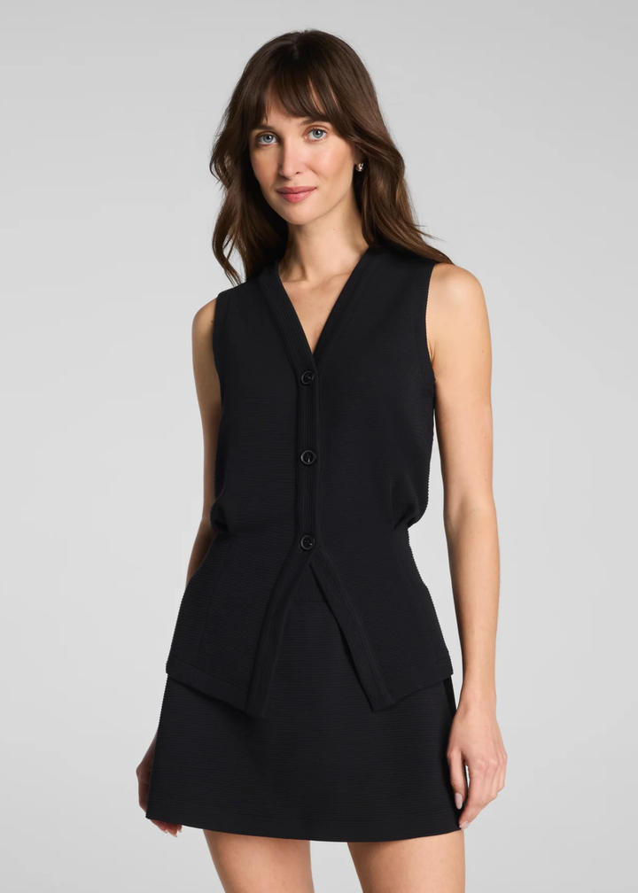 Spanx Airessentials® French Rib Button-down Vest