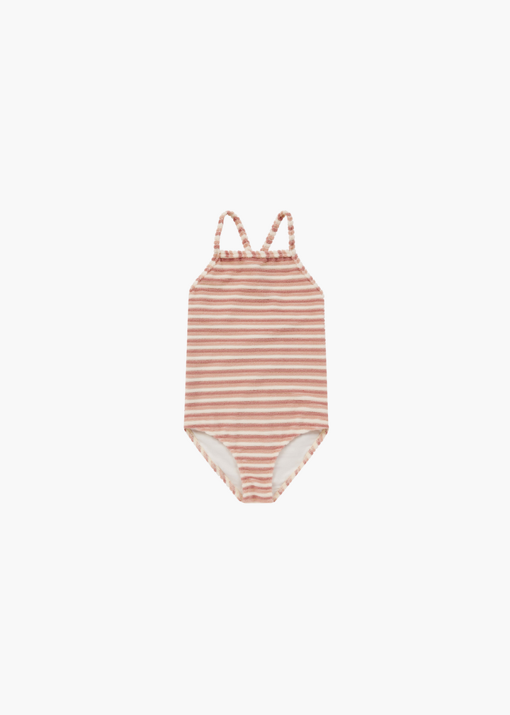 Sky One-Piece || Pink Stripe