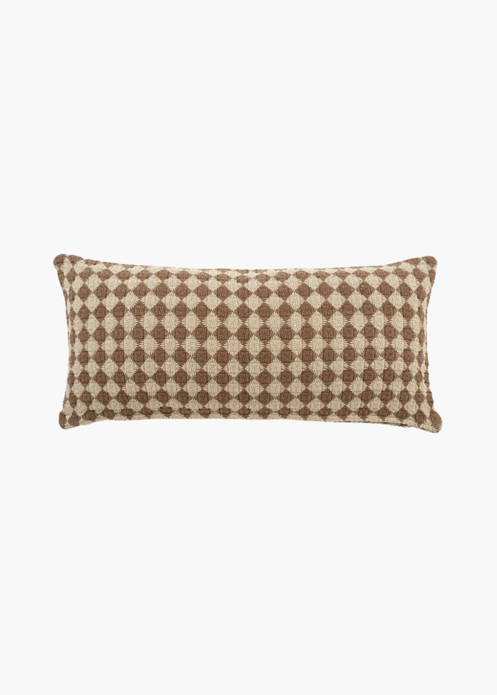 Woven Check Pillow