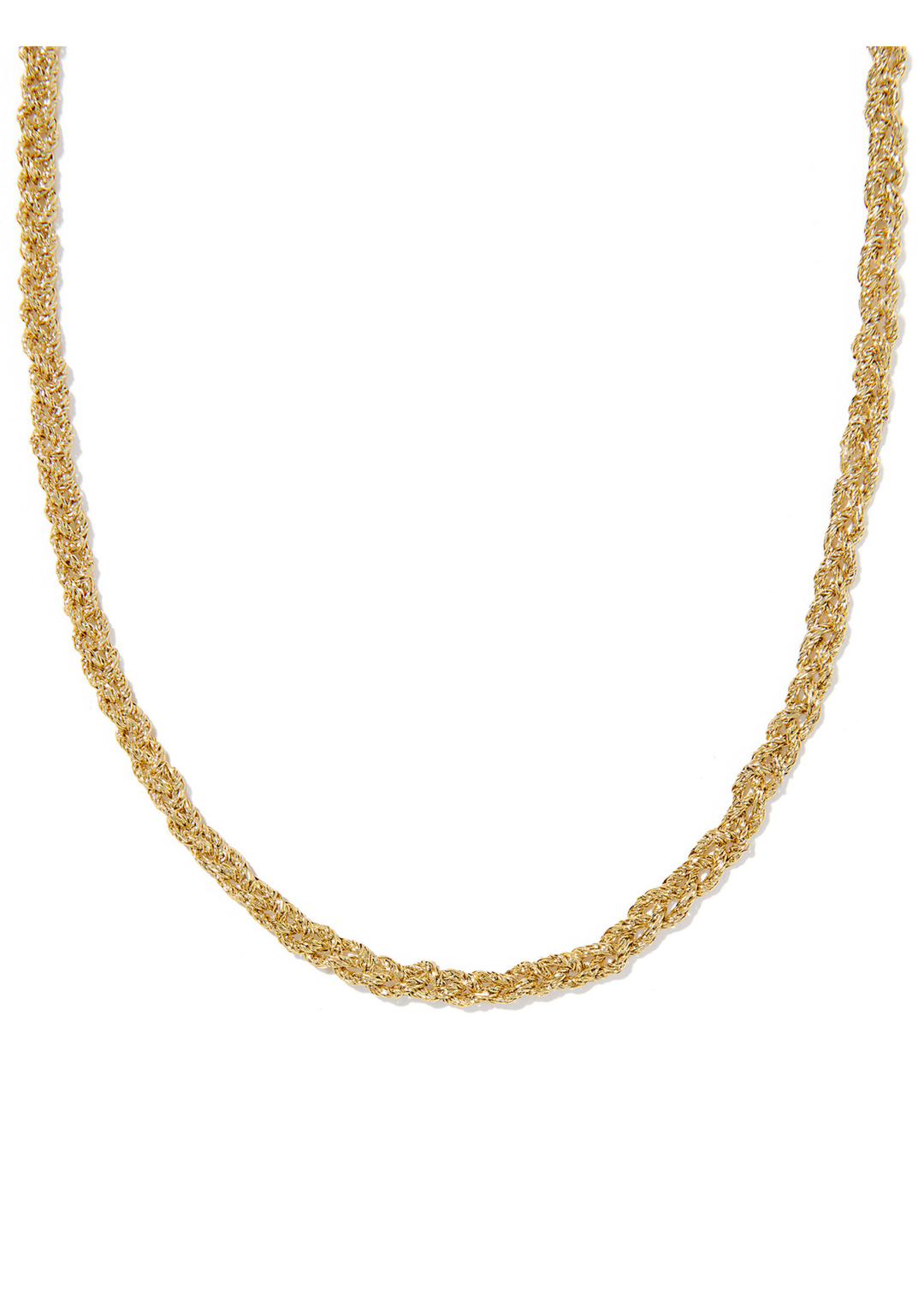 Gabriella Braided Chain Necklace