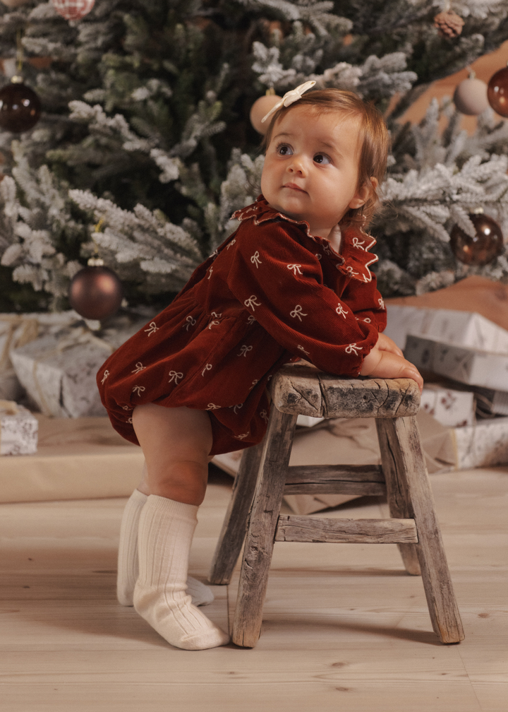 Freya Romper || Bows