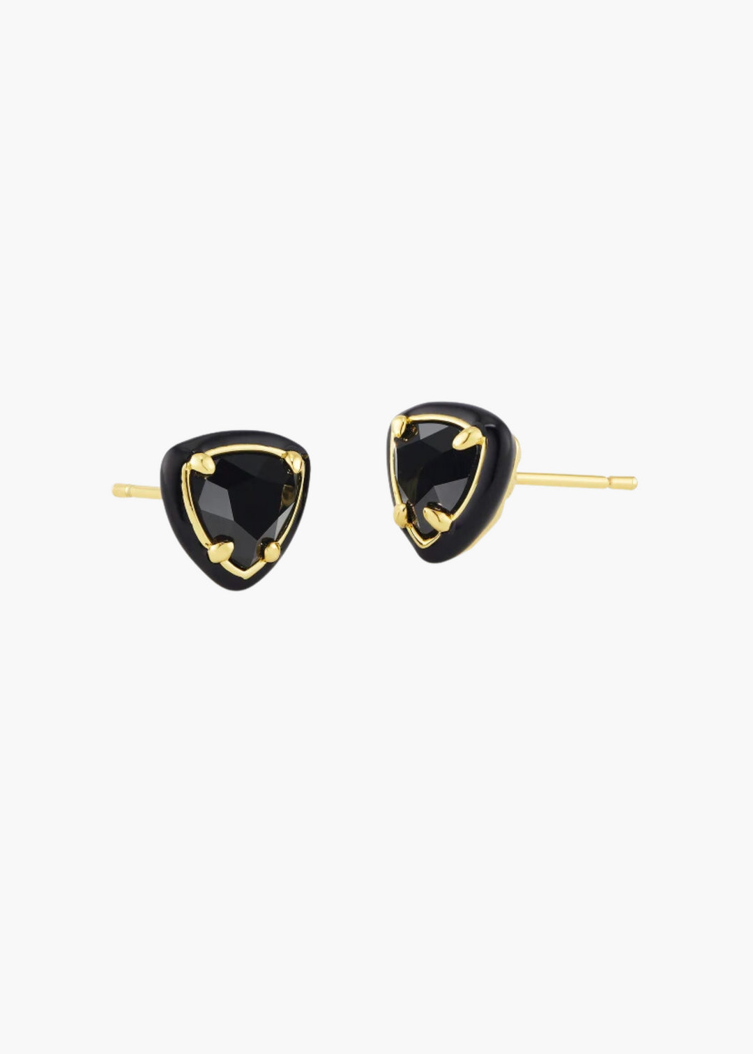 Arden Enamel Framed Stud Earring - FINAL SALE