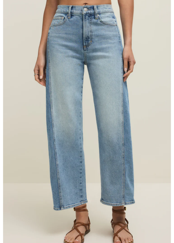 Luna Stretch Denim Crop Pant