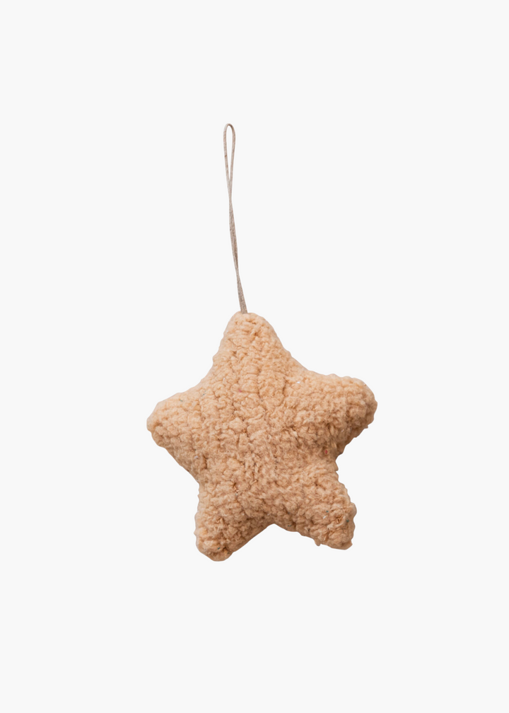 Sherpa Star Ornament