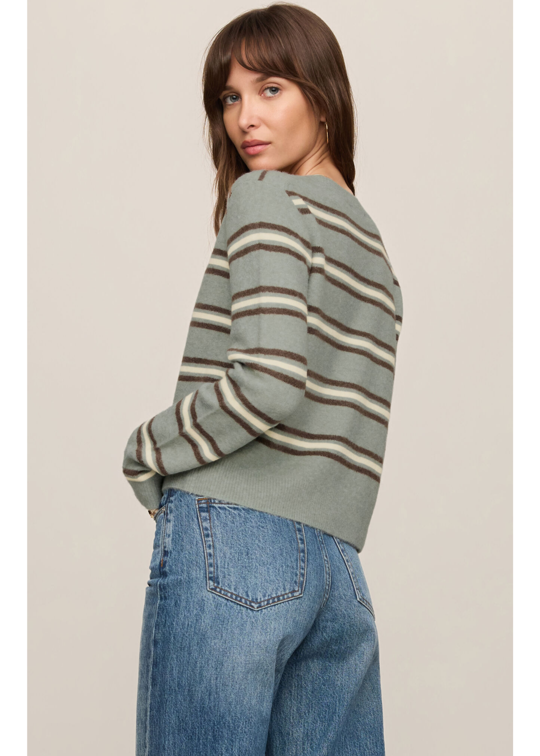 Medina Stripe Cardigan