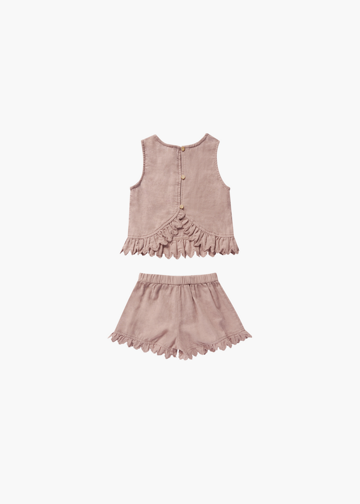 Leonie Set || Mauve - FINAL SALE