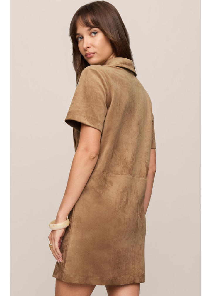 Leone Suede Mini Dress