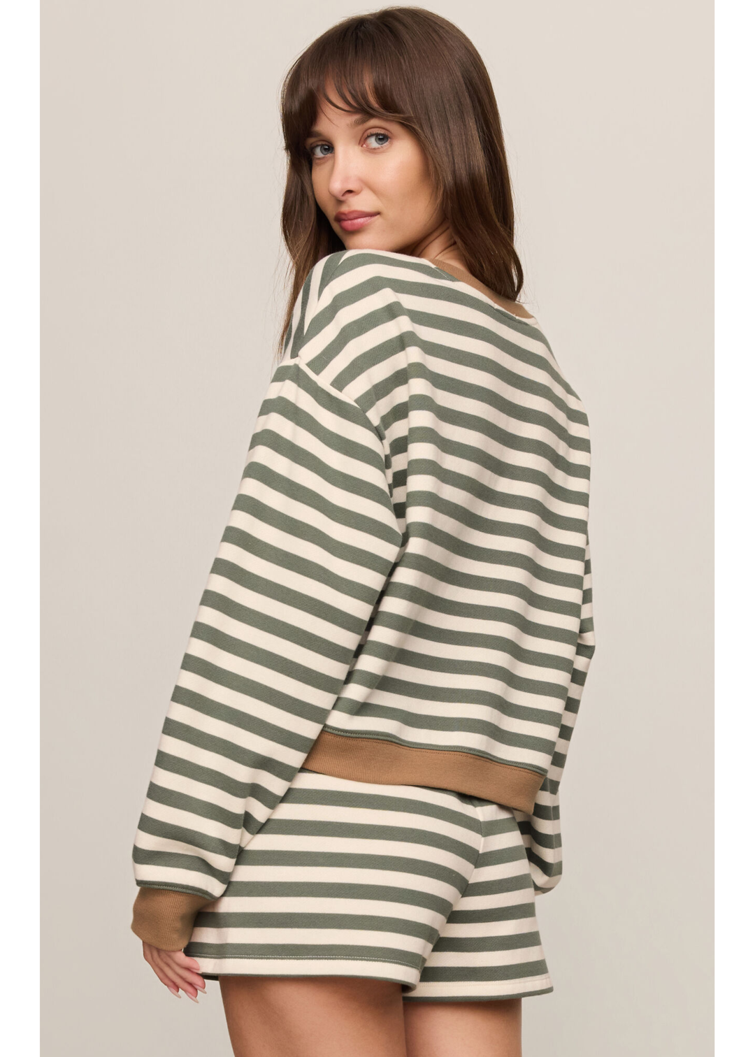Low Key Stripe Sweatshirt