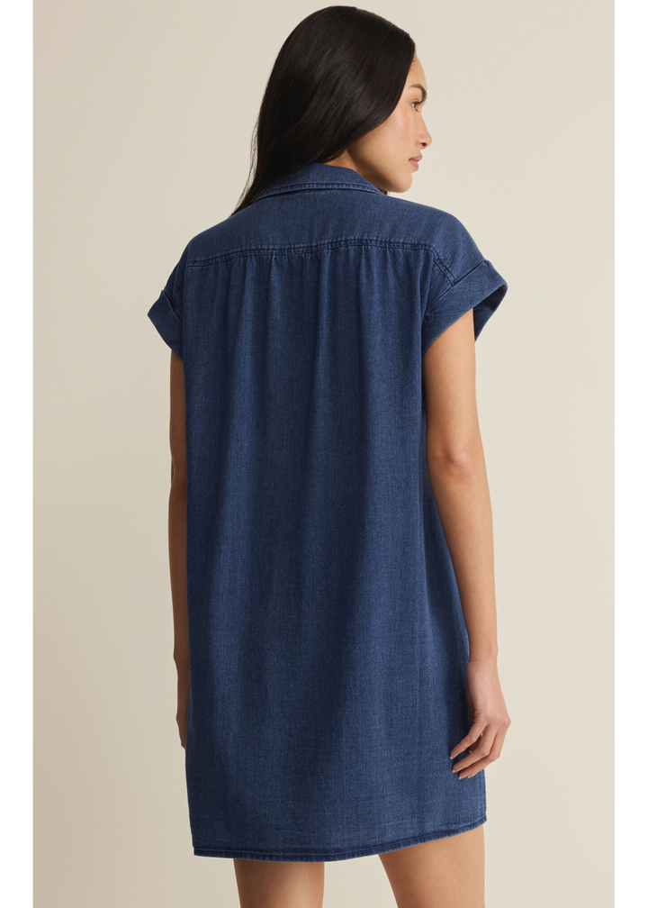 Shellbound Twill Dress