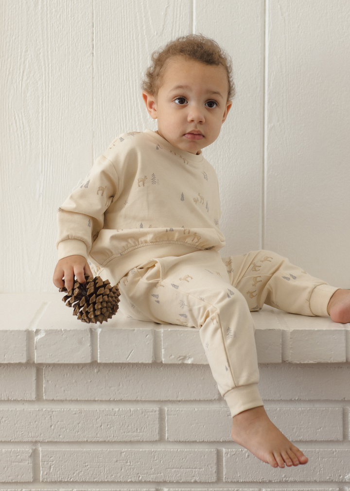 Relaxed Sweatpant || Deer