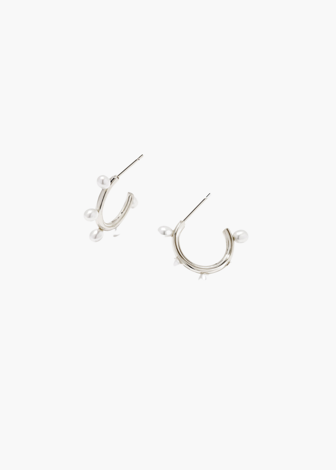 Leighton Pearl Huggie Earring - FINAL SALE