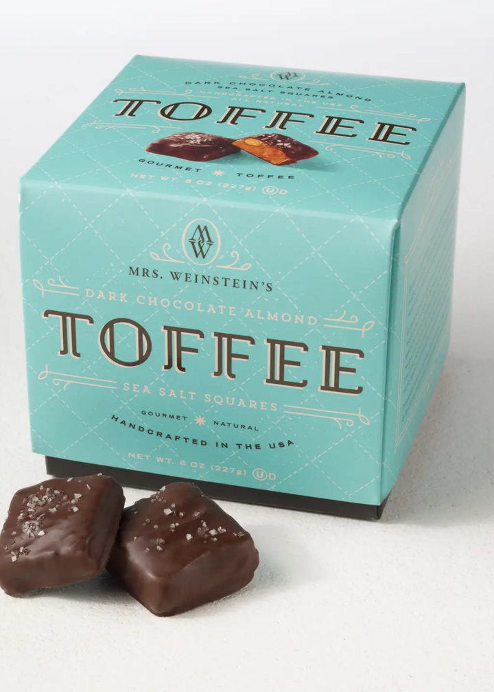 Dark Chocolate Almond Sea Salt Toffee