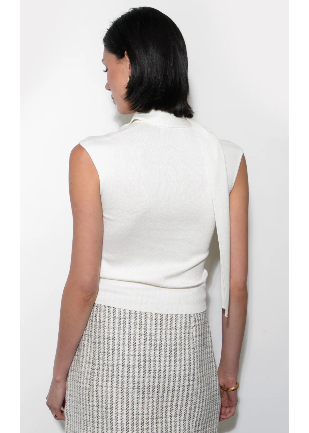 Hannah Scarf Knit Top