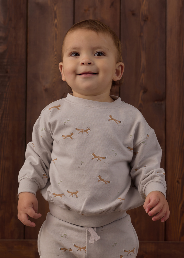 Relaxed Sweatshirt || Foxes