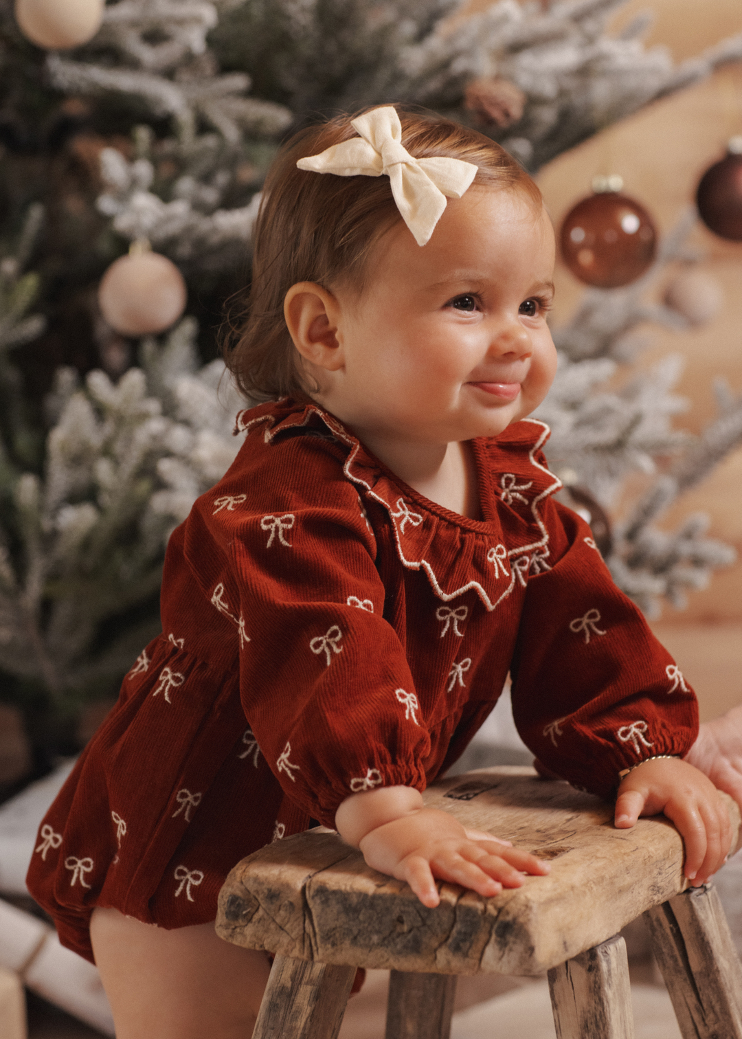 Freya Romper || Bows