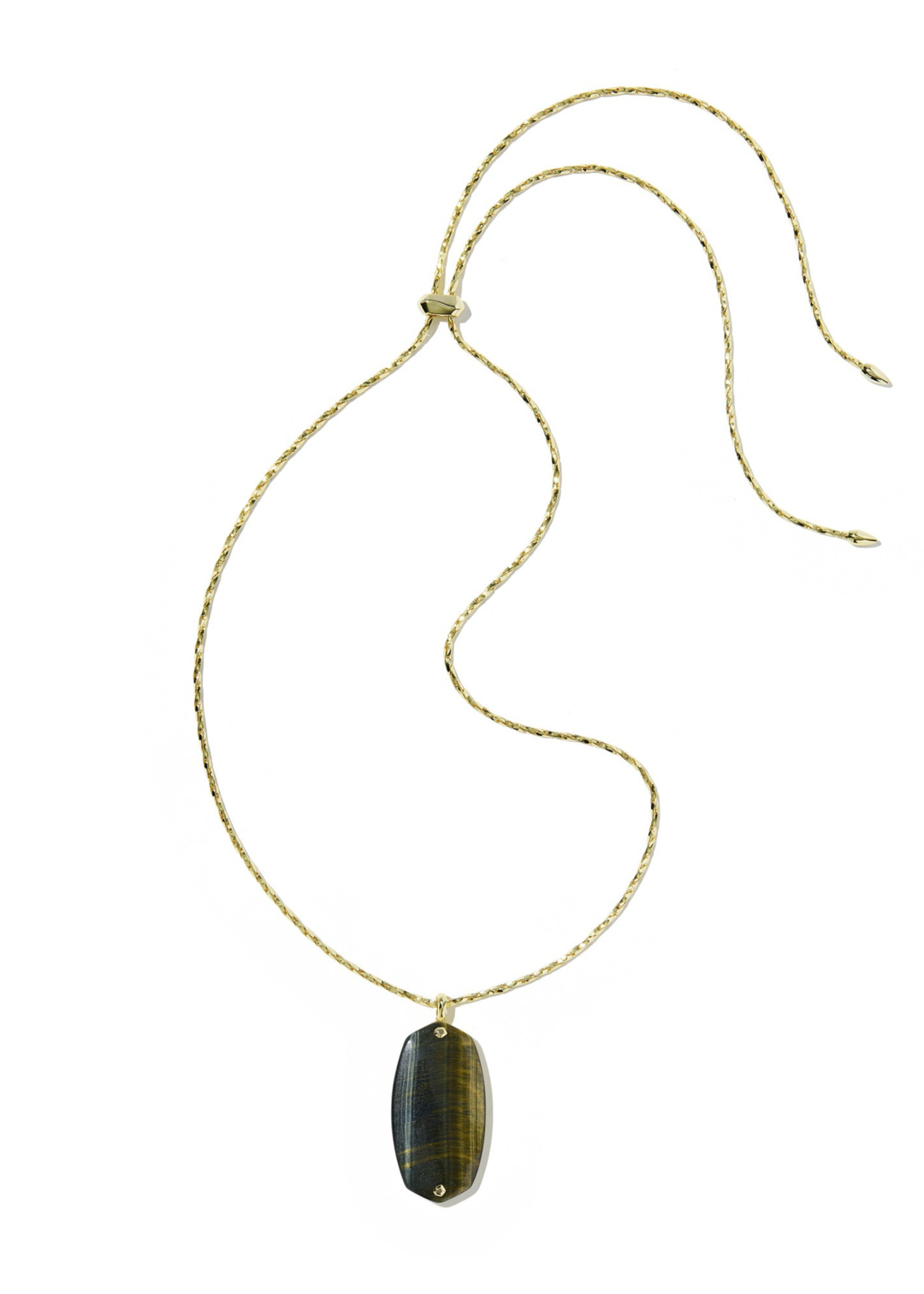 Danielle Riveted Long Pendant Necklace