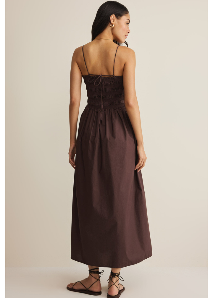 Cornelia Poplin Maxi Dress