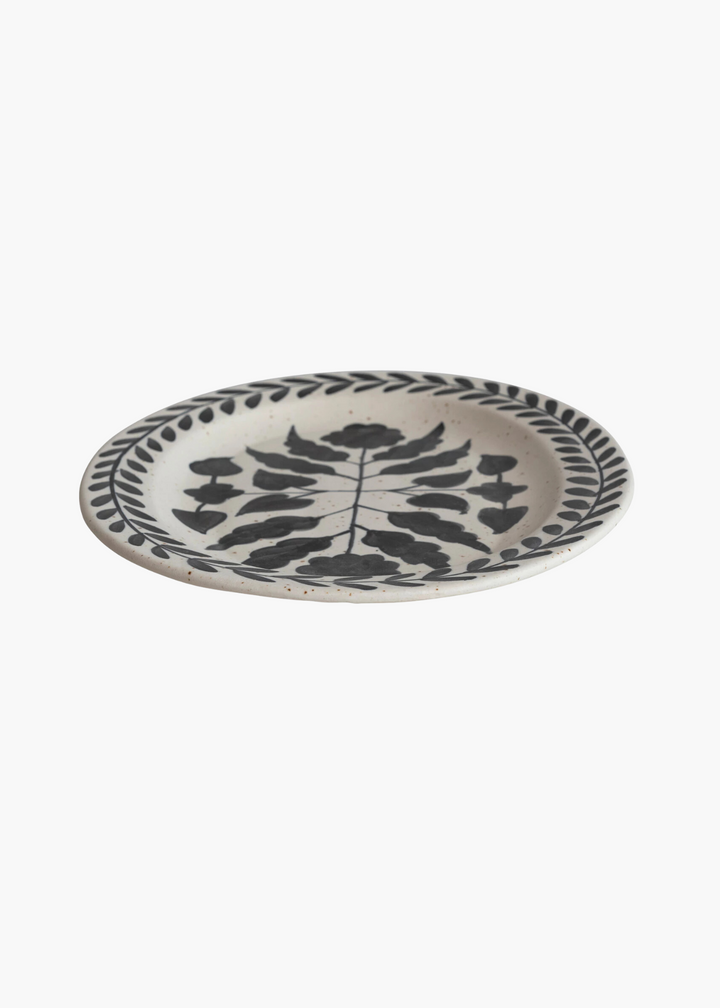 Floral Hand Painted Platter