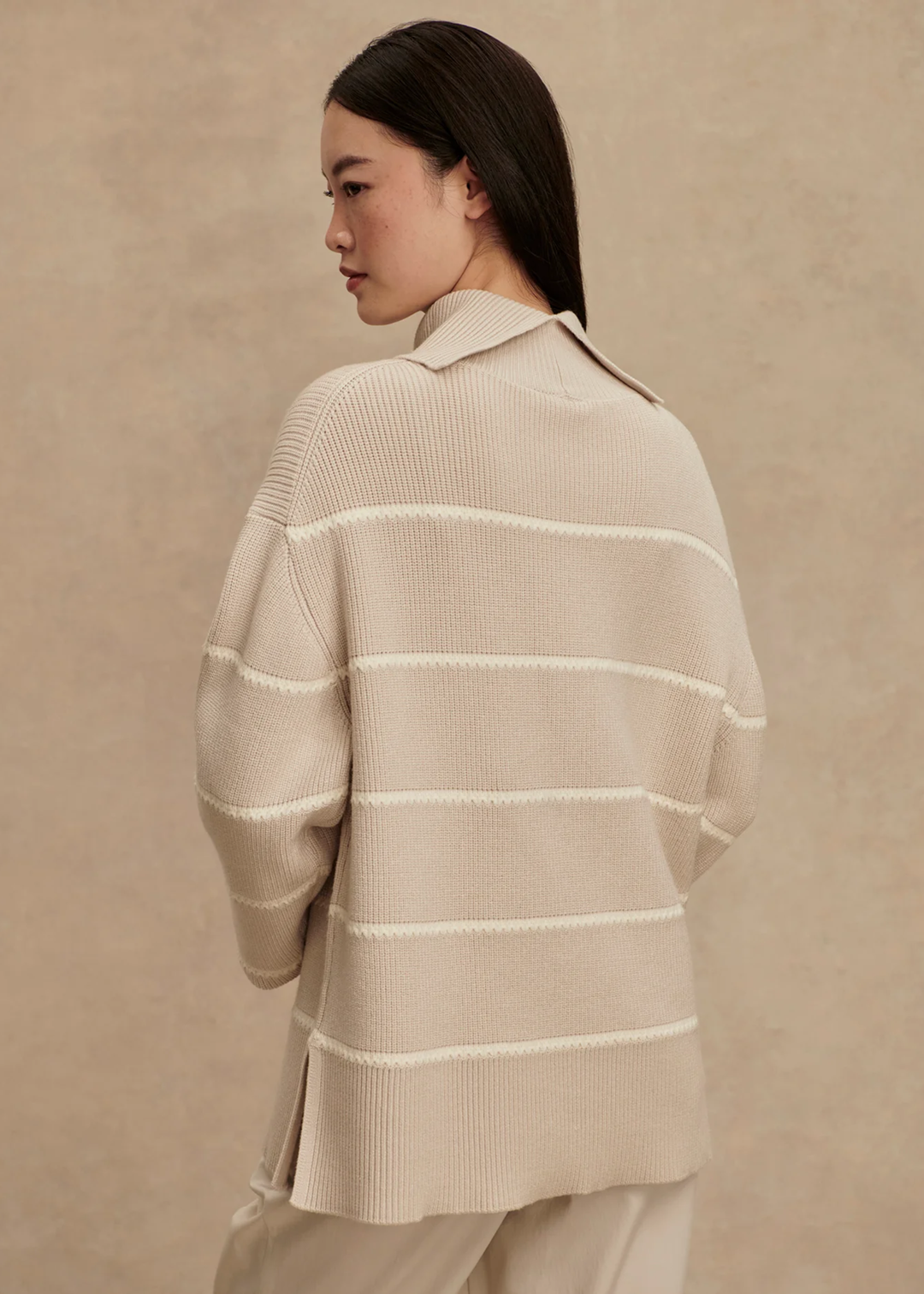 Hamish Stitch Knit Sweater