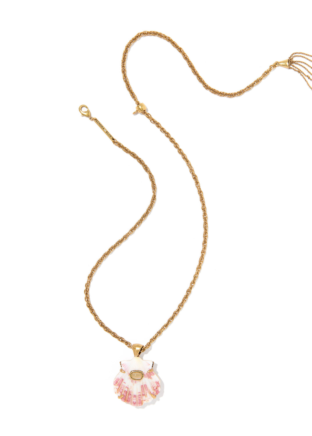 Lucia Shell Short Pendant Necklace