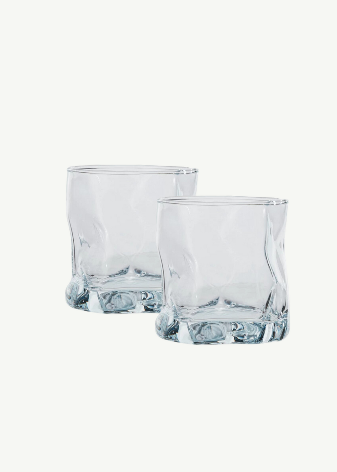 Abstract Rocks Glass, Set of 2