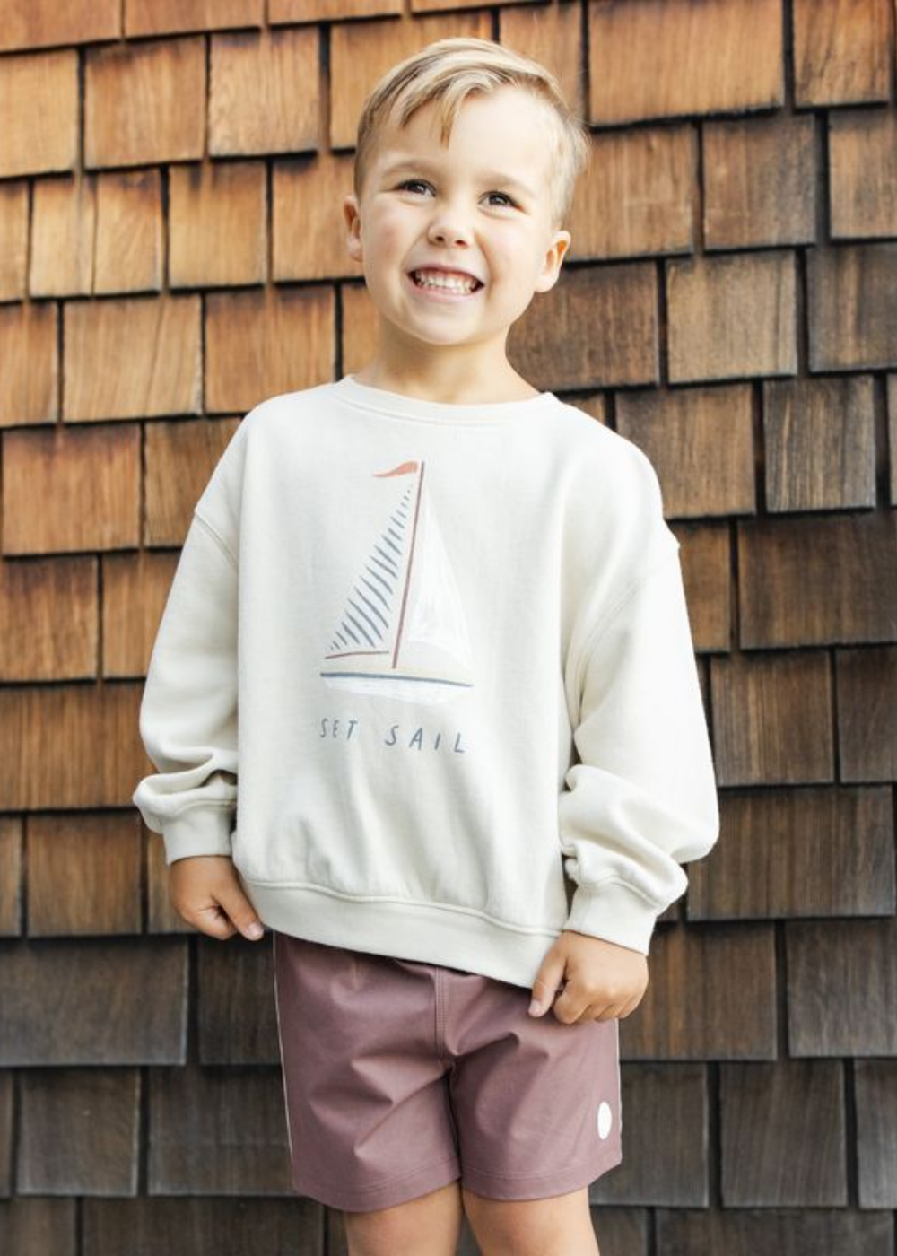 Oversized Sweatshirt || Set Sail - Macy Carlisle