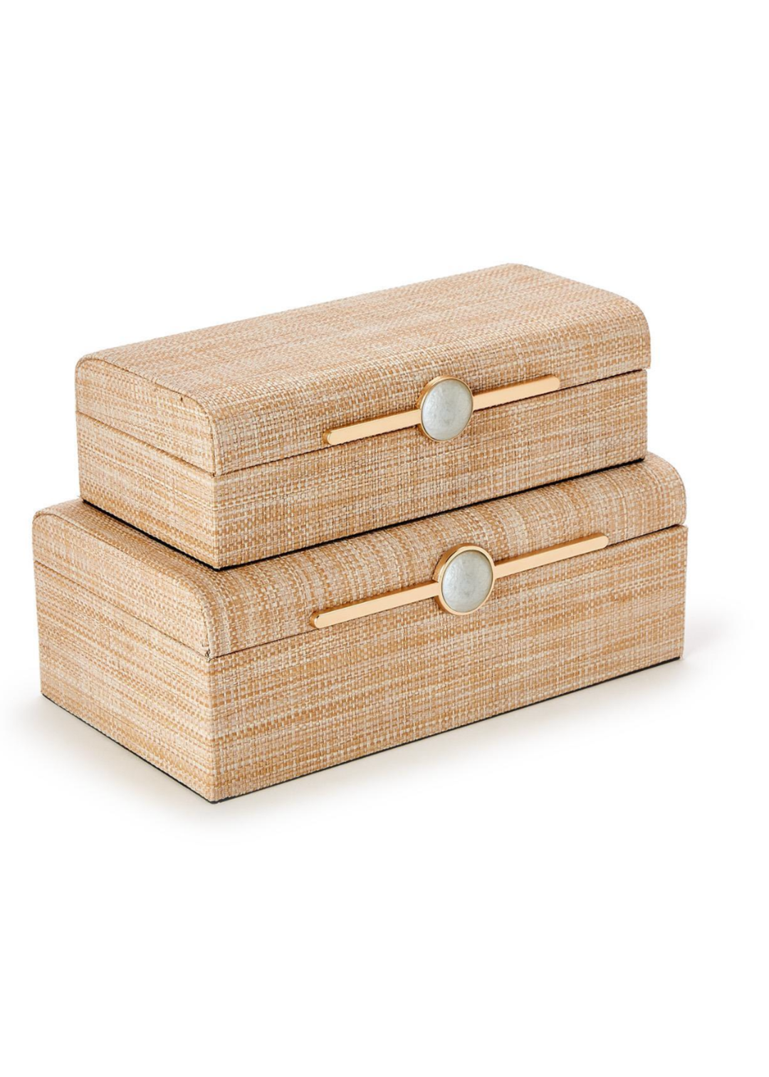 Sea Grass Boxes, Set Of 2