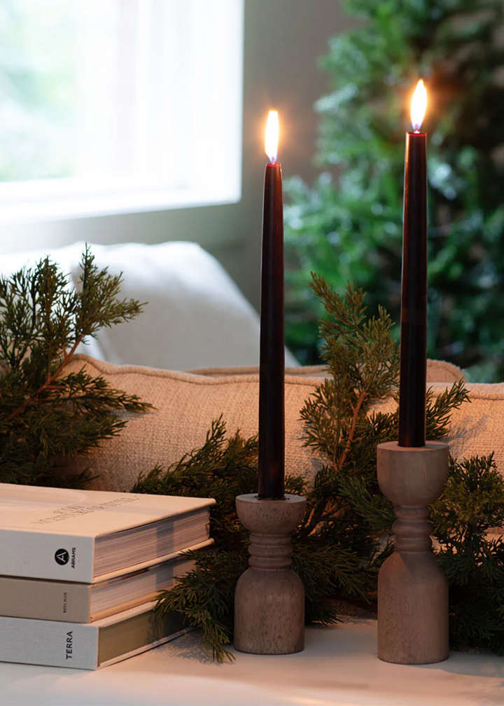 Black Forest Tapered Candles
