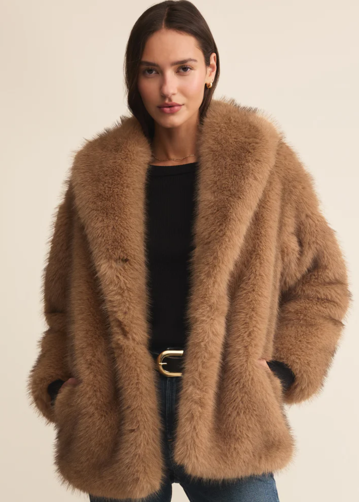 Logan Faux Fur Coat