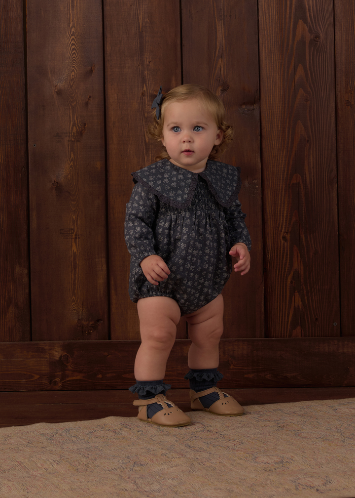 Fern Romper || Heart Ditsy