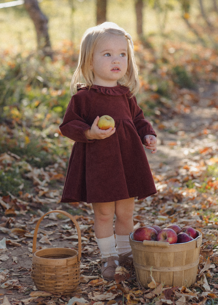 Simone Dress || Black Cherry