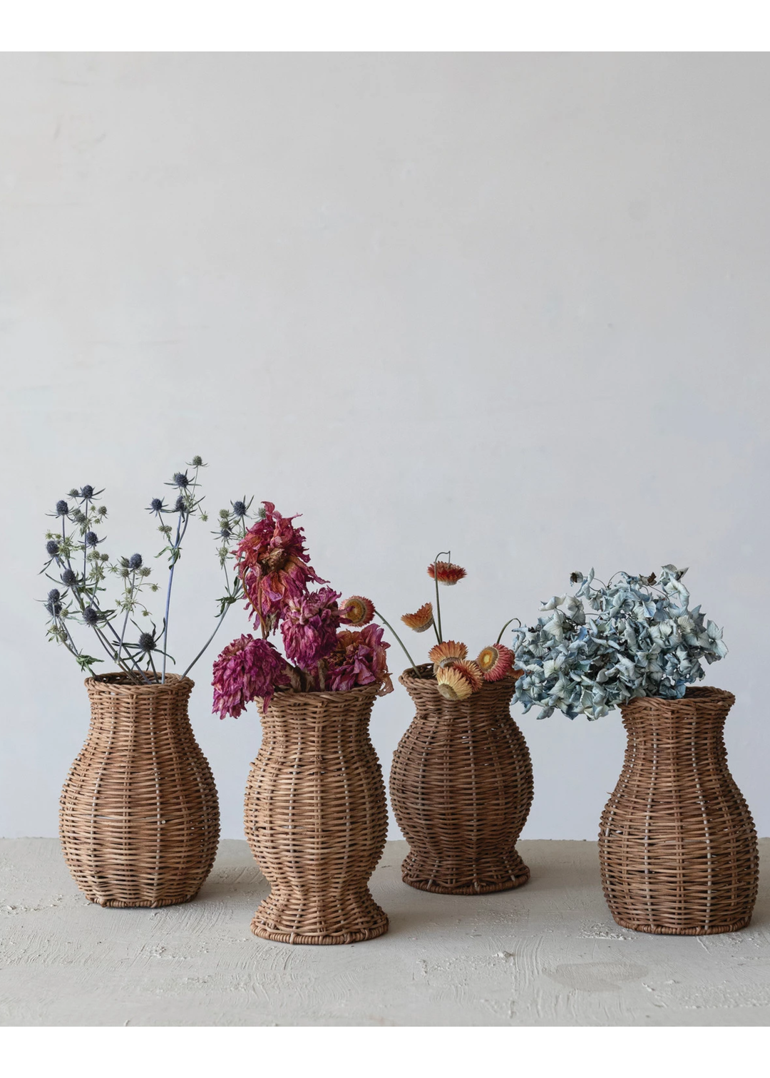 Rattan Vase