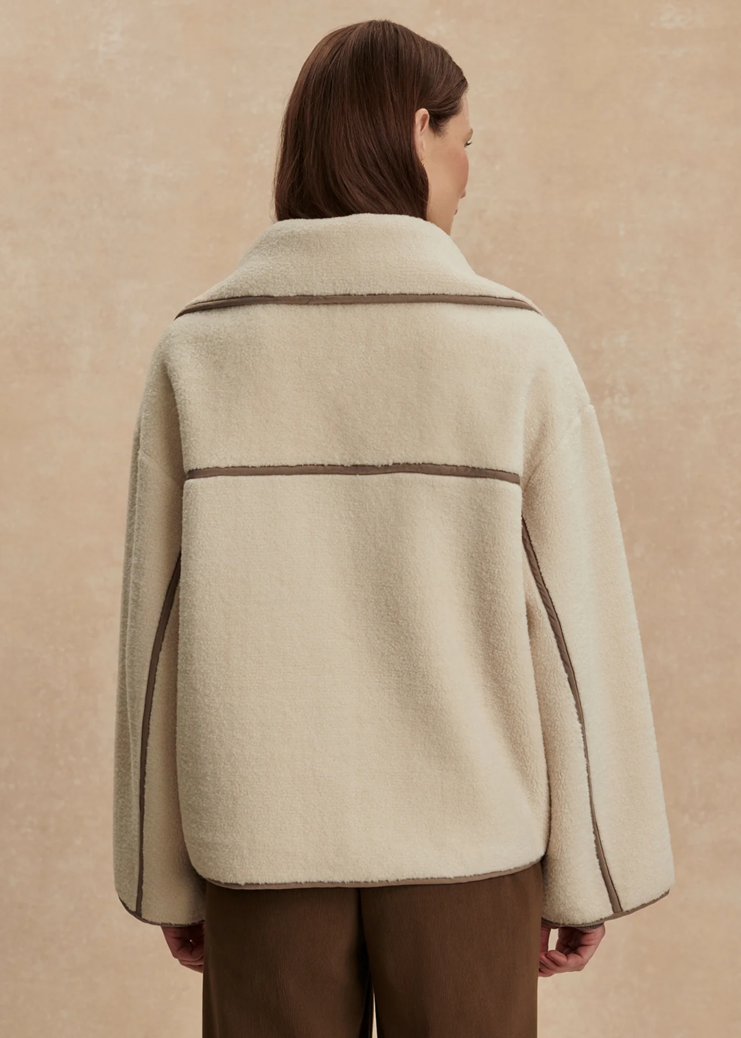 Romane Boxy Sherpa Jacket