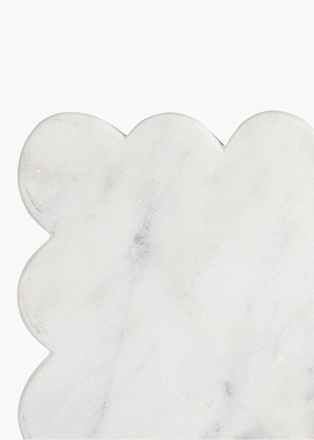 Marble Scalloped Serving Board