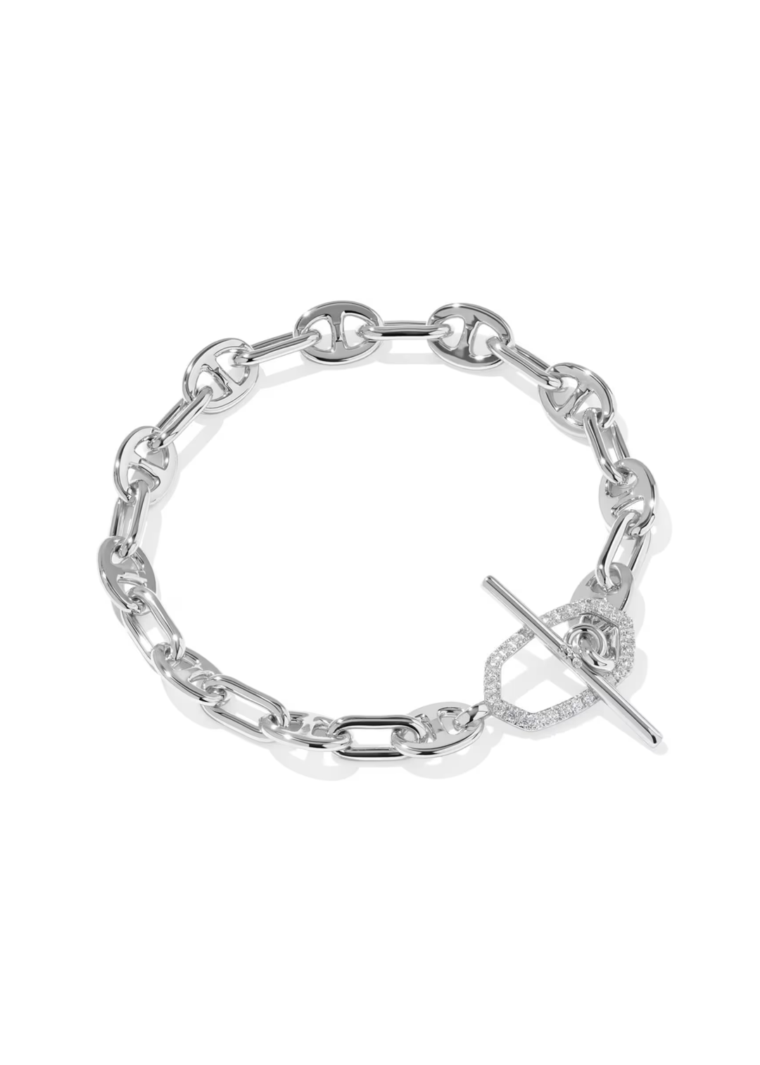 Elaina Toggle Link And Chain Bracelet