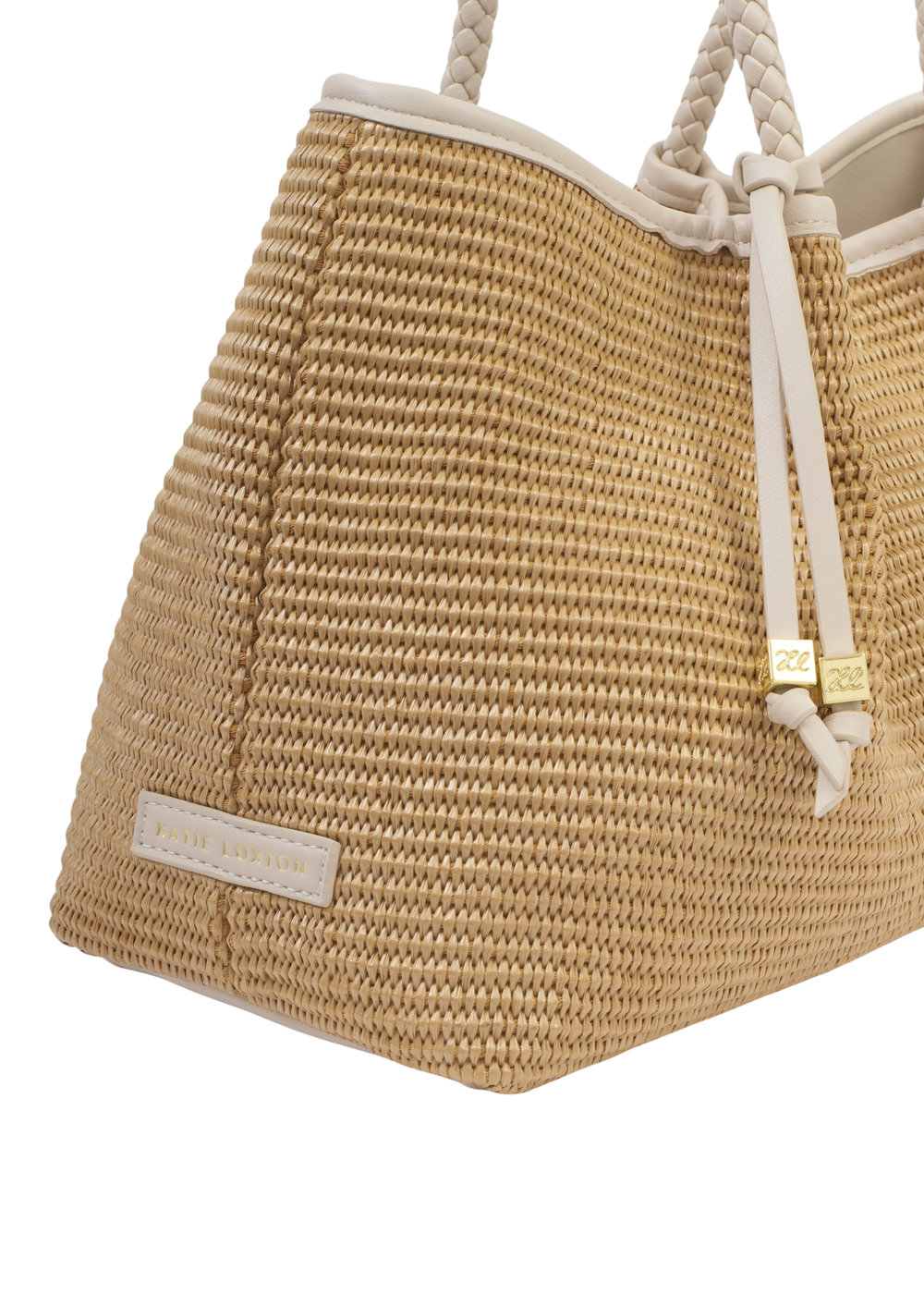 Nova Raffia Small Shoulder Tote - Macy Carlisle