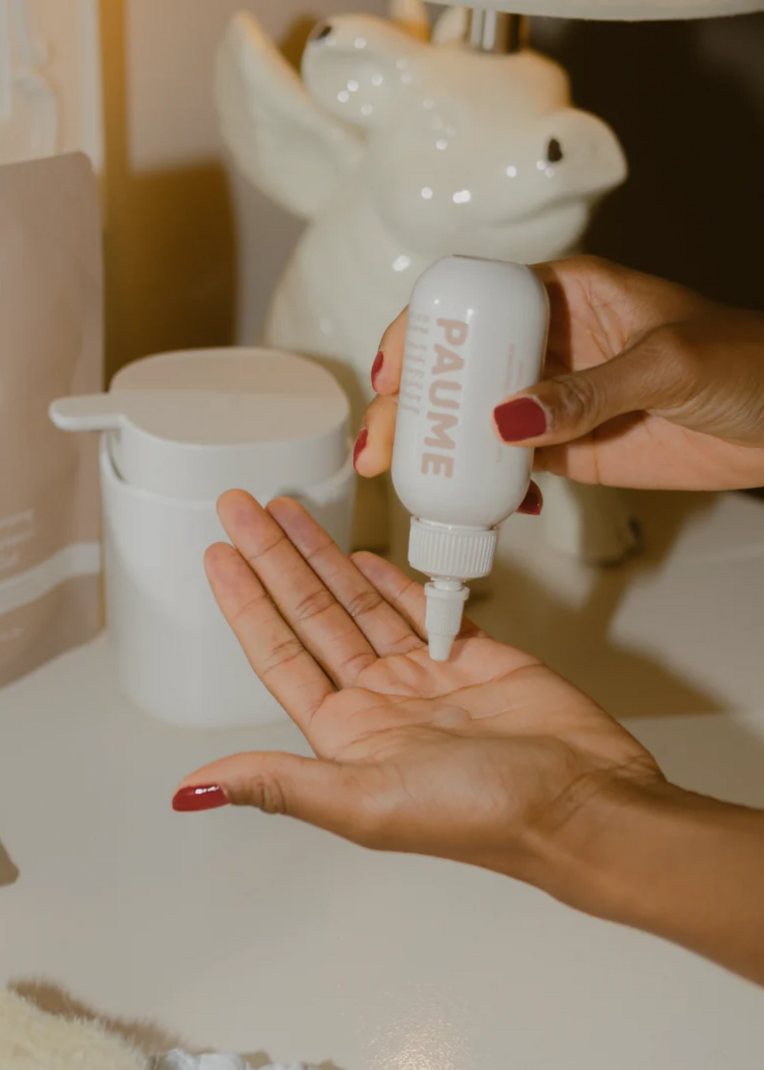 PAUME Moisturizing Antibacterial Hand Gel Travel Bottle