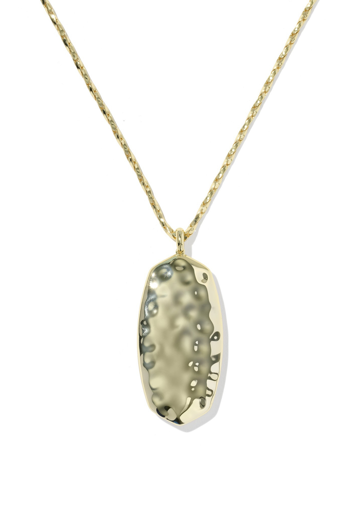 Danielle Riveted Long Pendant Necklace