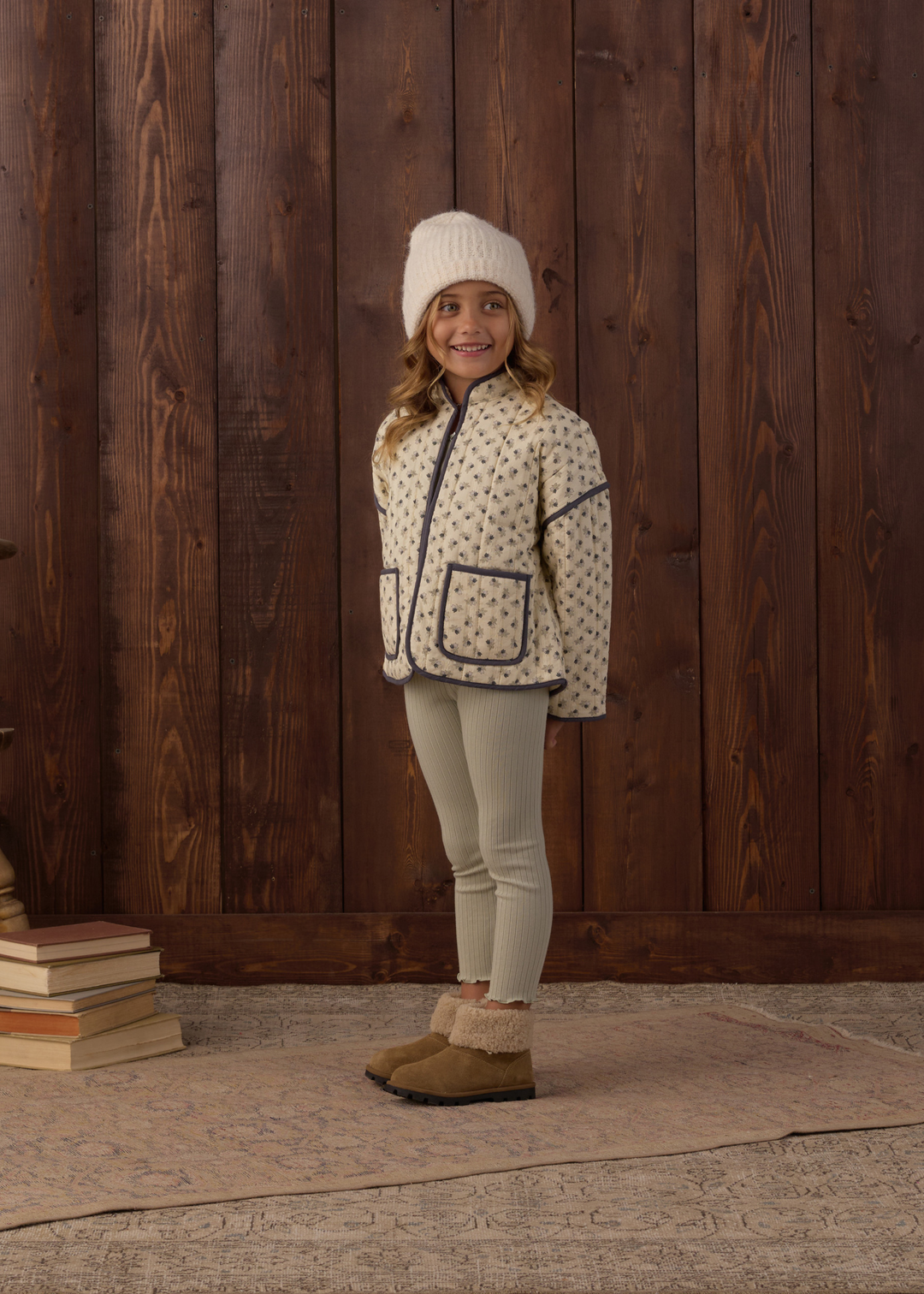 Quilted Jacket || Vintage Fleur