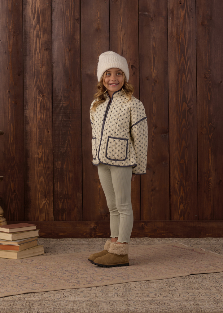 Quilted Jacket || Vintage Fleur